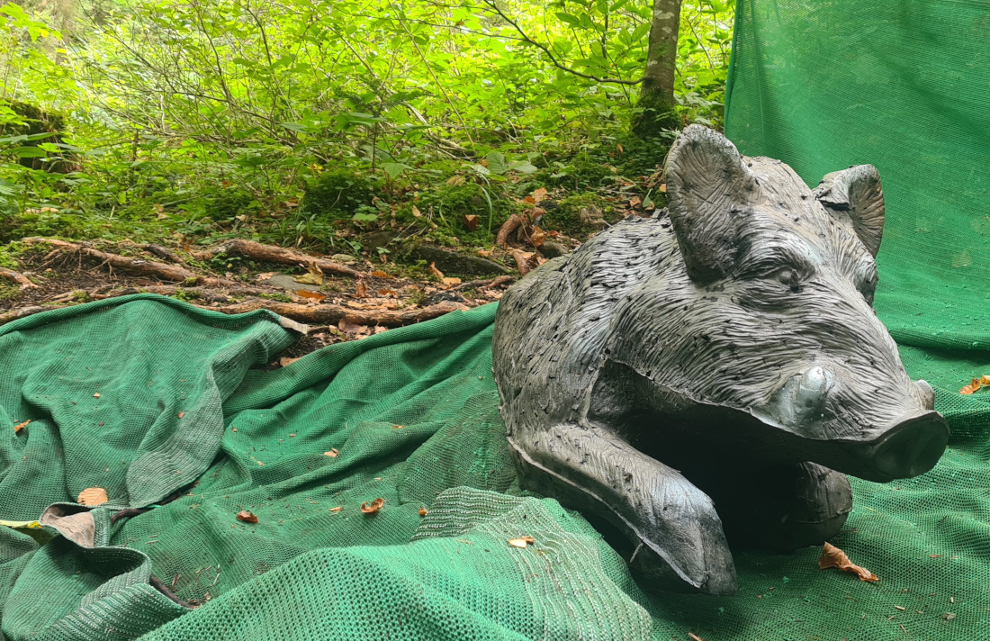 Colemen Traditionell intuitiv Bogenschießen, 3D Bogenparcours Höllschlucht Pfronten